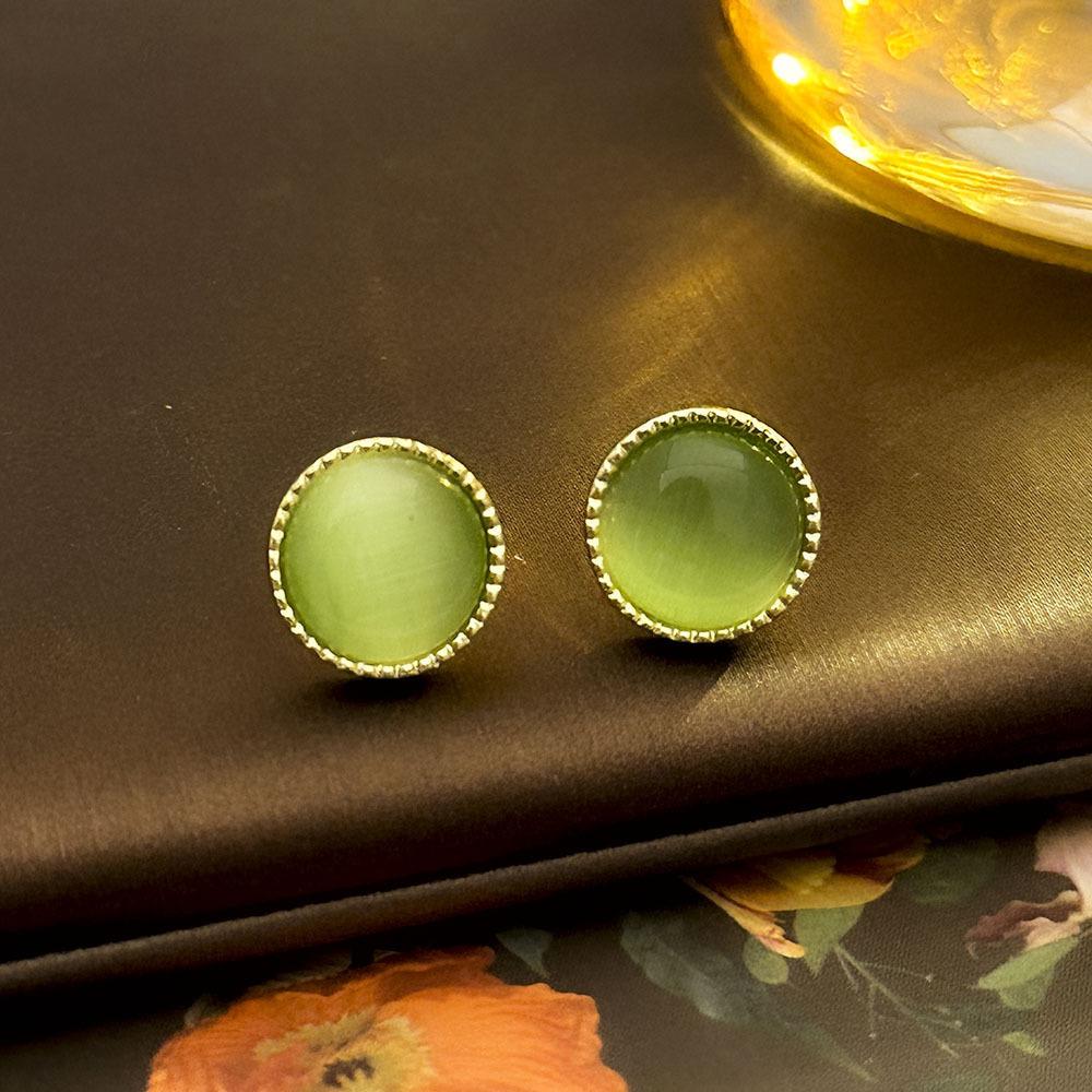 Boucles d'oreilles clous Petite Perle Aiguille Argent Tempérament Haut de gamme Géométriques Boucles d'oreilles pour Trou d'oreille Mignonnes Serties de Diamants Boucles d'oreilles Personnalisées