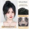 Fake Bangs Hair Toppers Wigs with Bangs Middle Part Fringe Hair Pieces  Increase Hair Volume