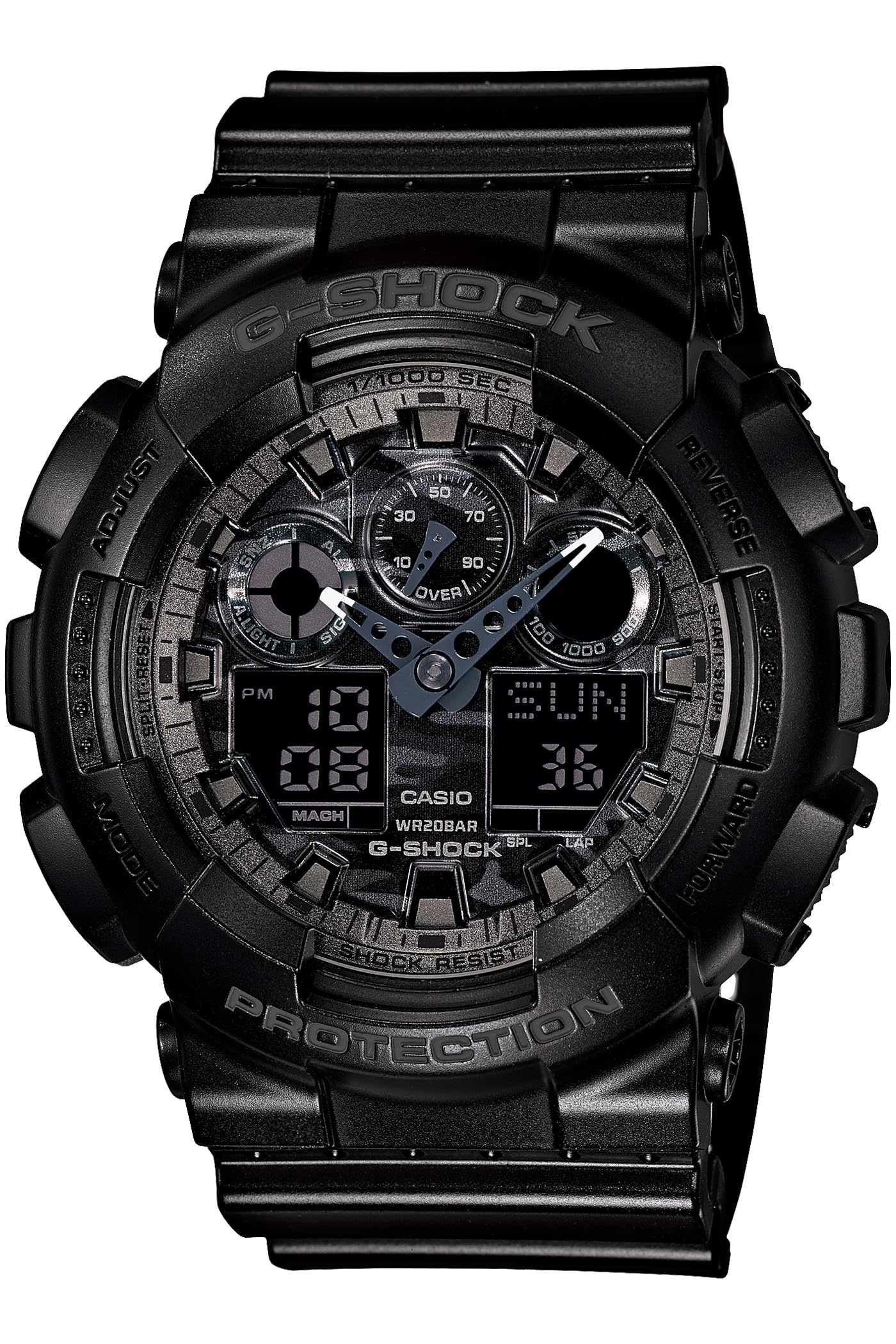 

Casio Черные часы G-Shock GA-100CF-1AJF Мужские