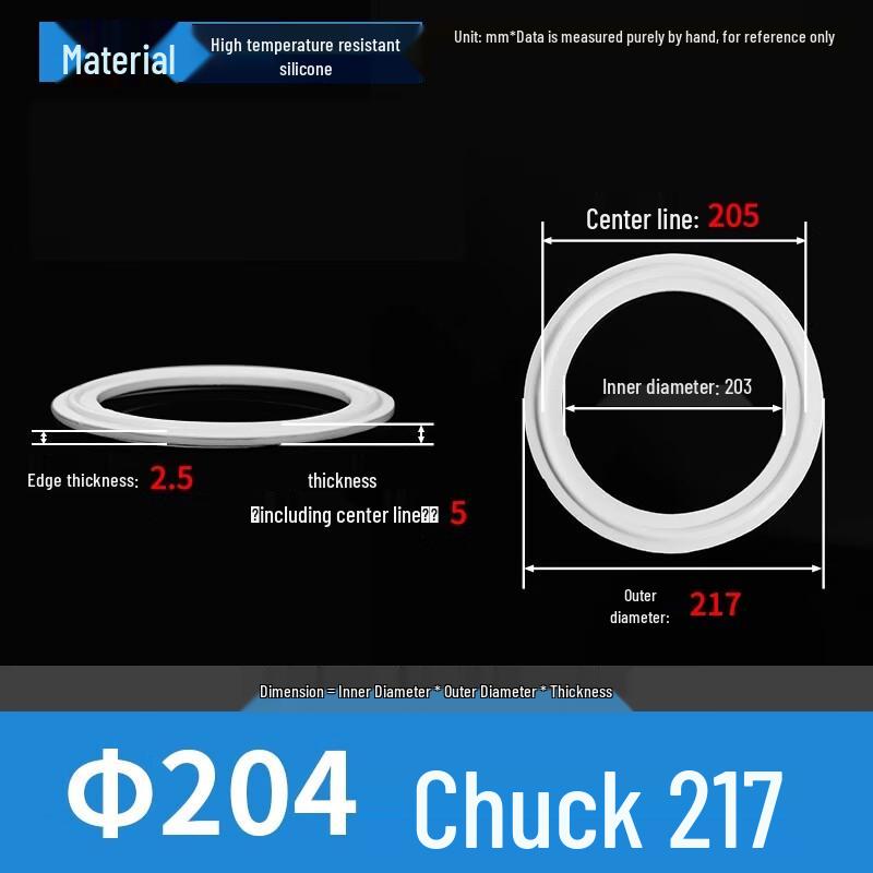 Quick-Release Sanitary Silicone Clamp Gasket