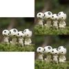Enchanting 4pcs Cute Studio Ghibli Princess Mononoke Forest Spirit Elf Kodama Figures Collection