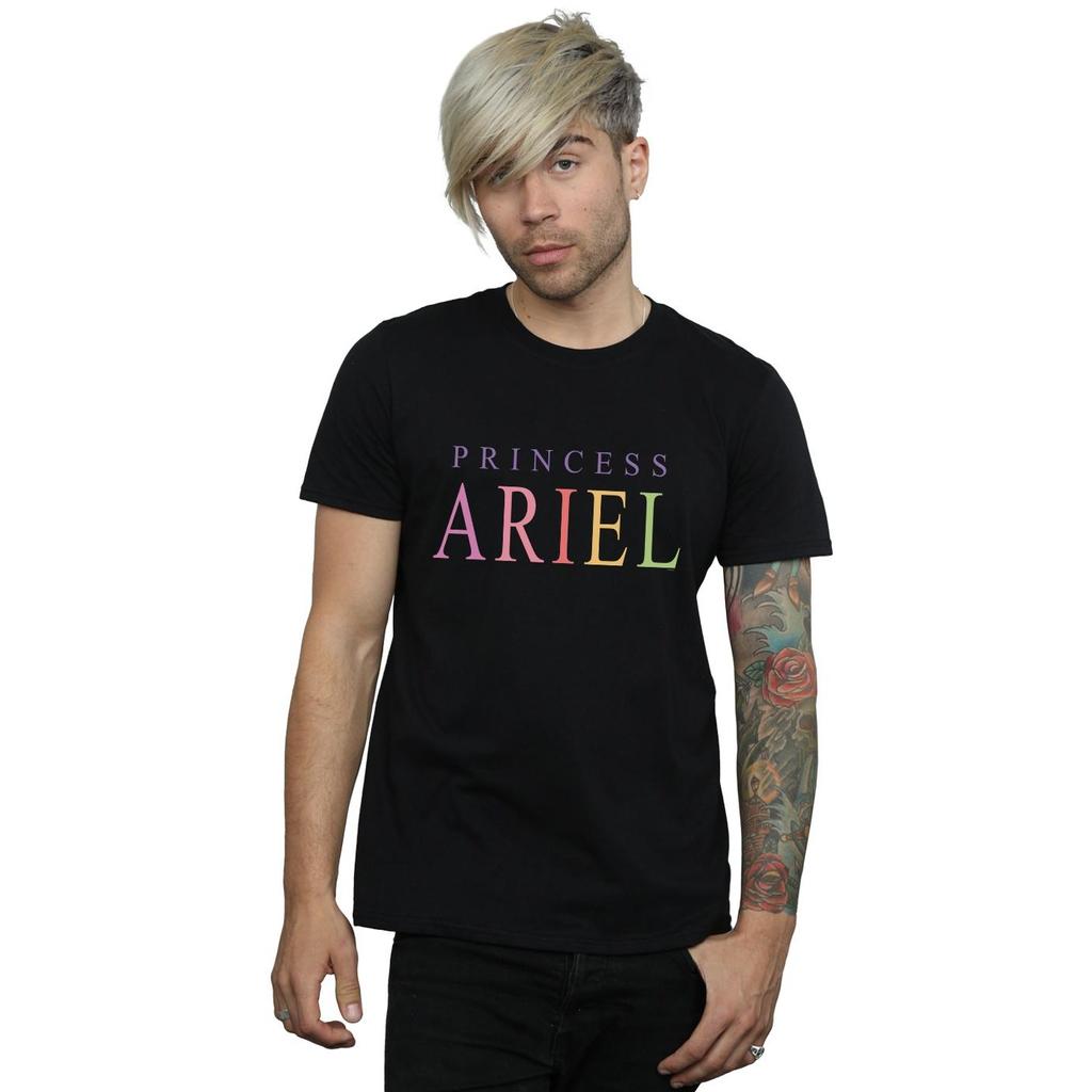 Disney Mens The Little Mermaid Ariel Graphic T-Shirt