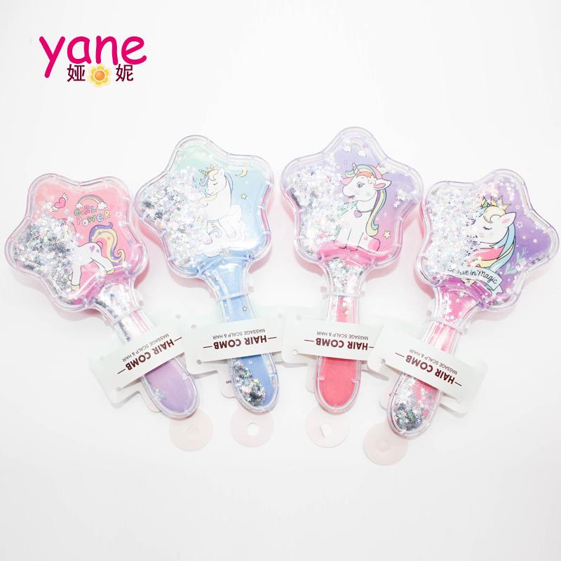 High Quality Unicorn Air Cushion Hairbrush for Girls Hot Selling