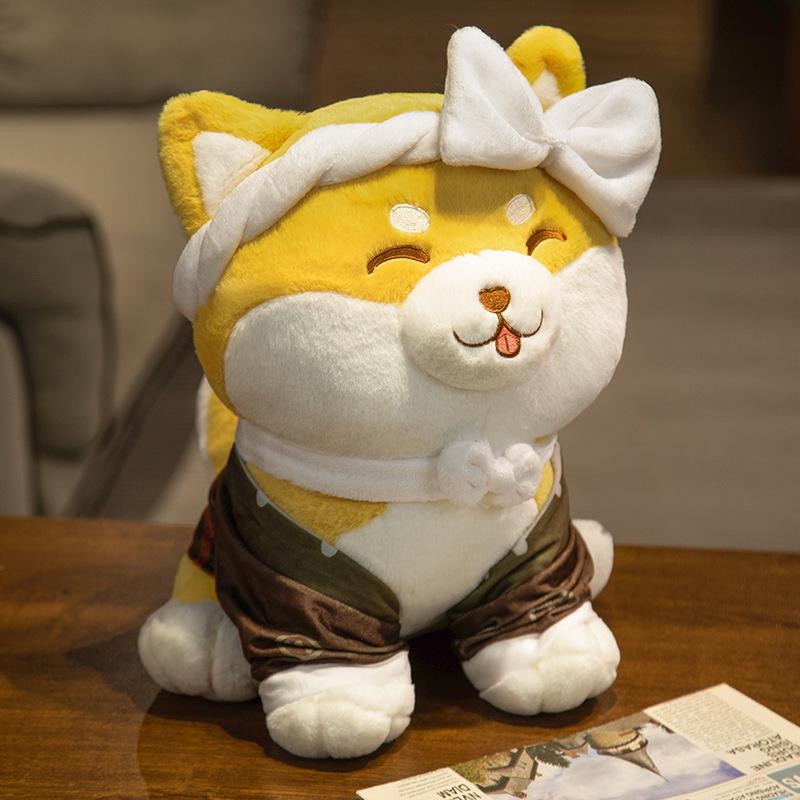Inazuma Taromaru Plush: Cute Shiba Inu Anime Dog Doll