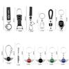 1Pz Portachiavi per Auto Fibbia Portachiavi in Pelle PU Anello Portachiavi Accessori Auto Per Mini Cooper R55 R56 R57 R58 R59 F54 F55 F56 F60 Logo cnjaw55