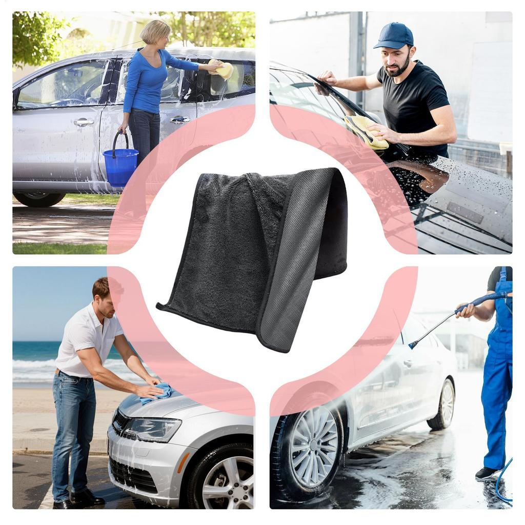 Drying Towels Car Detailing Microfiber Super Absorbent Lint Free Extra Large Car Wash Towels Drying For SUV RV Sedan Automotive