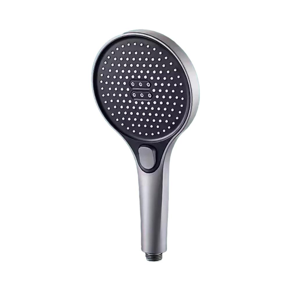 ABS Plastic Adjustable Modes Large Flow Spray Nozzle ABS Plastic CM Big Panel Easy Installation Modes Shower Head