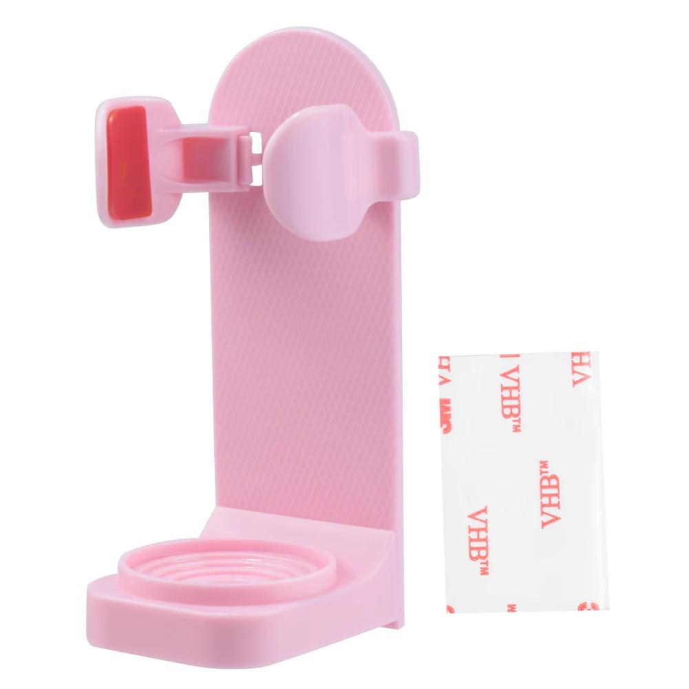 Elektrisk Tandborsthållare Anpassa Väggmontering Platsbesparande Spårlös Ställ Självhäftande Hem Badrum Organiser Hylla Ställ Tillbehör