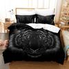 3D Digital Printing Kit Home Textile Quilt Cover Bed Sheet Bedding Three-Piece Set