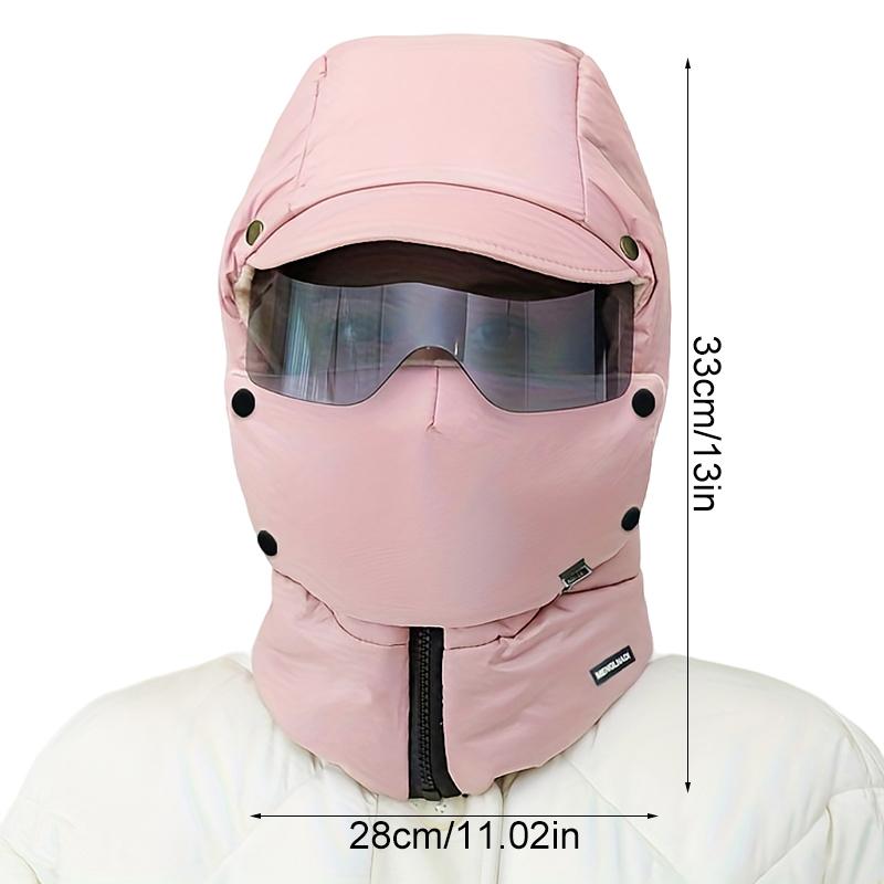 Zimowe gogle design czapka do jazdy podszewka polarowa wodoodporna ochrona przed zimnem wygodna wielokolorowa