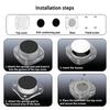 Magnetic Case Acrylic Holder Storage Box Waterproof Clear Square Cover Easy Installation Tracking Device Case