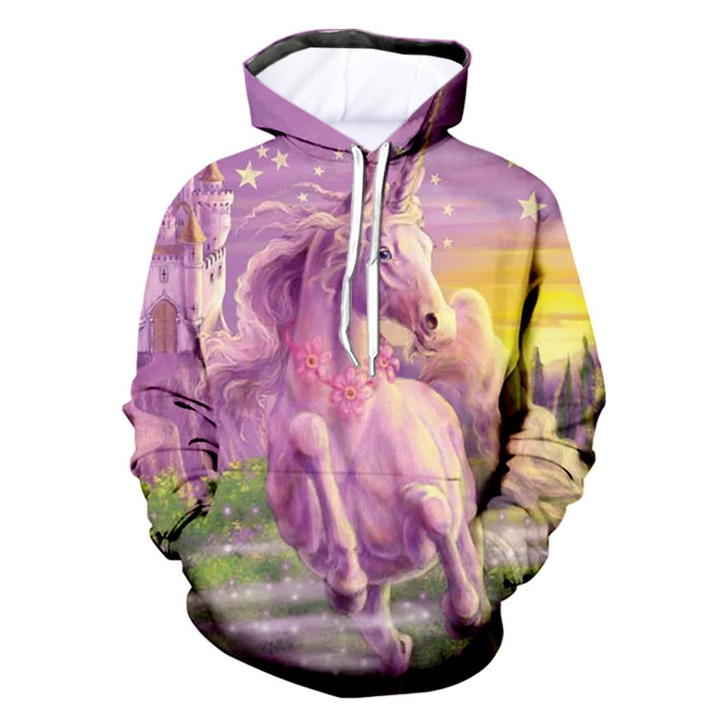 New Fashion Animal Squirrel 3D Printing Hoodie Hanorac casual unisex cu mânecă lungă