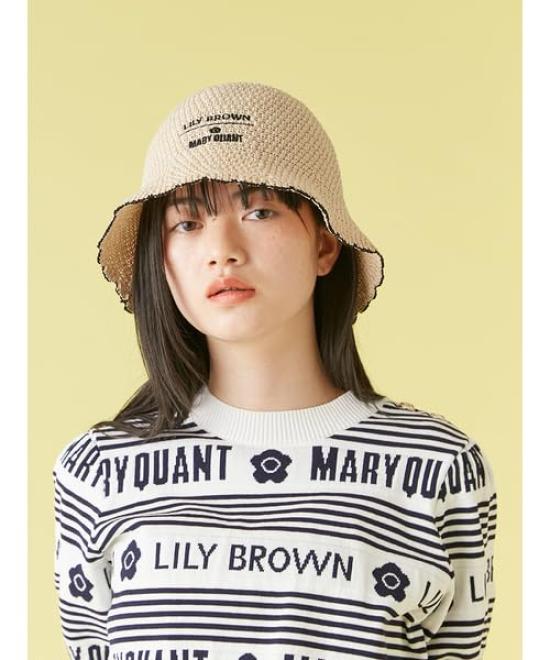 [Lily Brown] MARY QUANT Summer Bucket Hat LWGH254304 Women's BEG