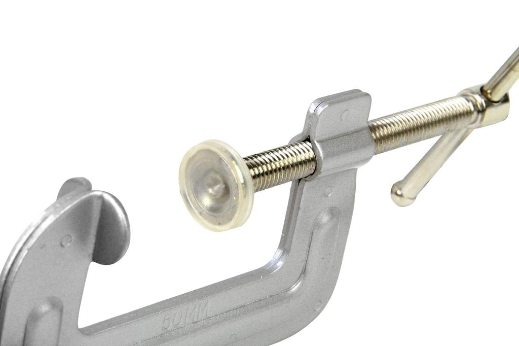 SK11 Steel Plate Maximum Jaw Width Clamping Force for and Temporary Assembly C-Clamp, 65mm, 150kg, Fixing, Bonding, Work, C-65