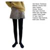 Women Pantyhose High Elasticity Tight Fit Body Curve Enhancing Bottom Pants Autumn Winter Velvet Lined Leggings