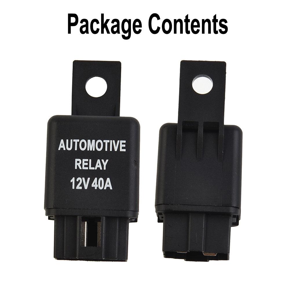 Part Car Relay 40A Automotive 4-Pin Accessory For Fog Lights High Quality