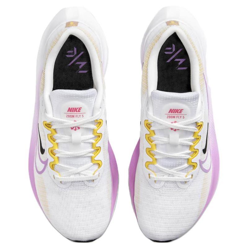 Nike Zoom Fly 5 White Rush Fuchsia Women's Sneakers casual DM8974-100