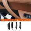 Black Inner Handle Interior Door Panel Pull Cover For BMW X3 X4 F25 F26 2011-17