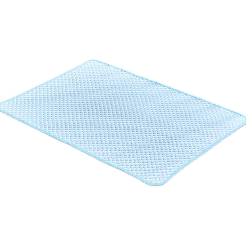 Summer Pet Ice Silk Pad Cooling Heat Dissipation Dog Pad Portable Car Household Cooling Pad Breathable Sleeping Mattress