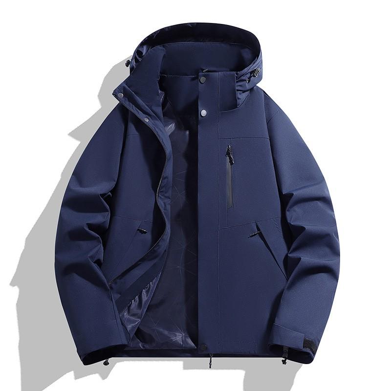 Unisex Waterproof Windproof Hiking Jacket Couples Outdoor Trekking Camping Travel