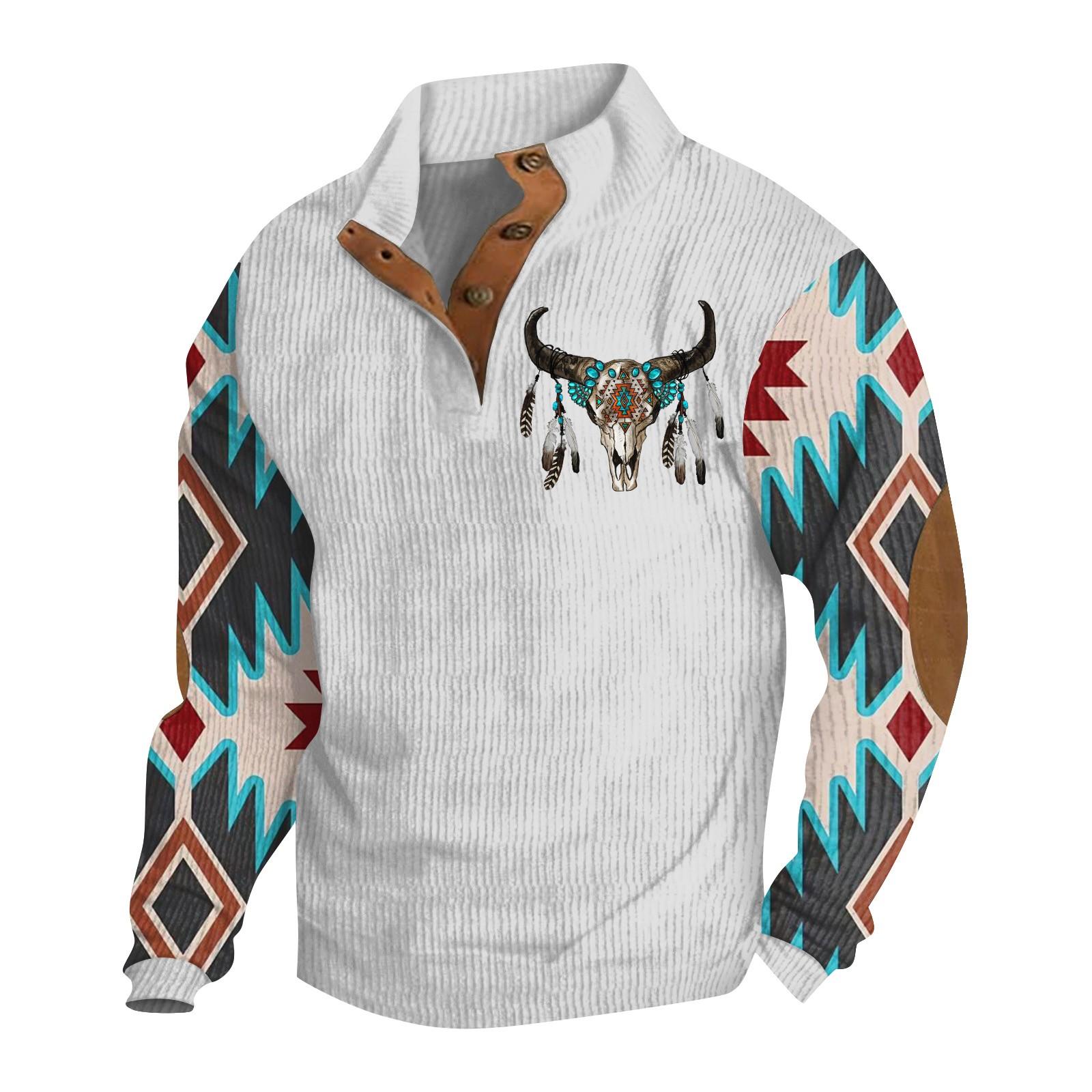 

Мужская толстовка с воротником-стойкой на открытом воздухе, повседневные свитера, топы XL белый