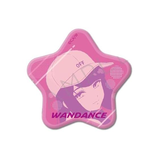 TV Anime  One Dance  [Mio On] Star Shaped Can Badge (Within Approx. 60mm Square) Tin