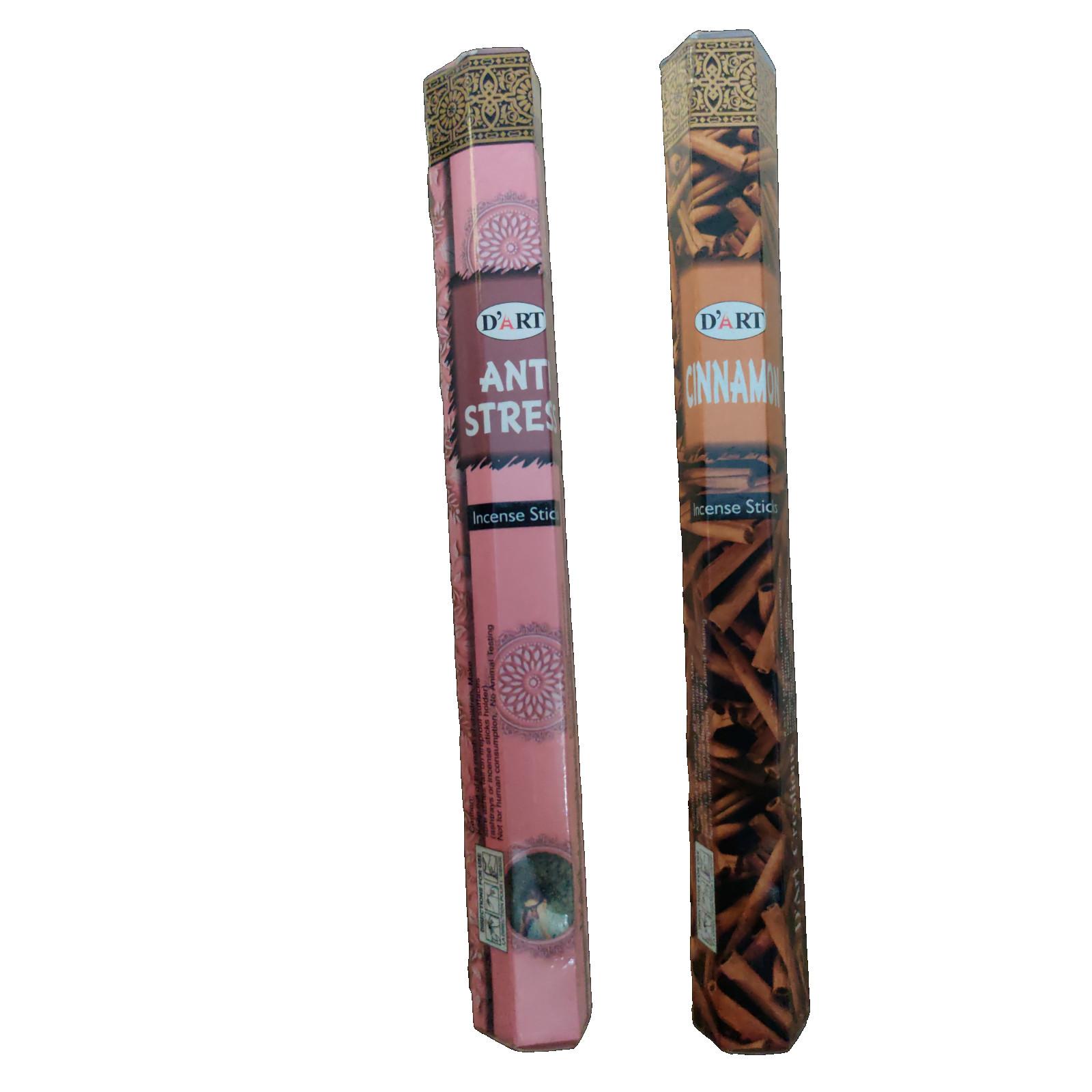 @ Dart Combo Of Canela And Anti Stress Incense Sticks Agarbatti For Home Zr1028-60%Off