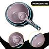 Mixing Bowls Set Nesting Bowl with Handle Pour Spout Colander Vegetable Washing Basket for