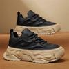 Chunky Sneaker Übergröße 45 46 Herren Designer Sportschuhe Mode Casual Leder Atmungsaktiv Erhöht Intern Flache Plateauschuhe