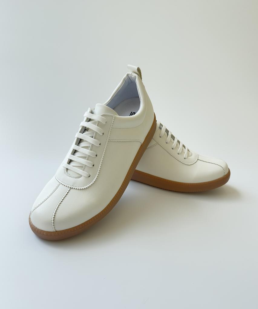 Shufit Mono Height-Increasing White Sneakers Sft-501