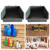 1Pcs Shelving Accessories Storage Box Hanging Tool Organizer Wall Sundries Holders Pegboard Bin
