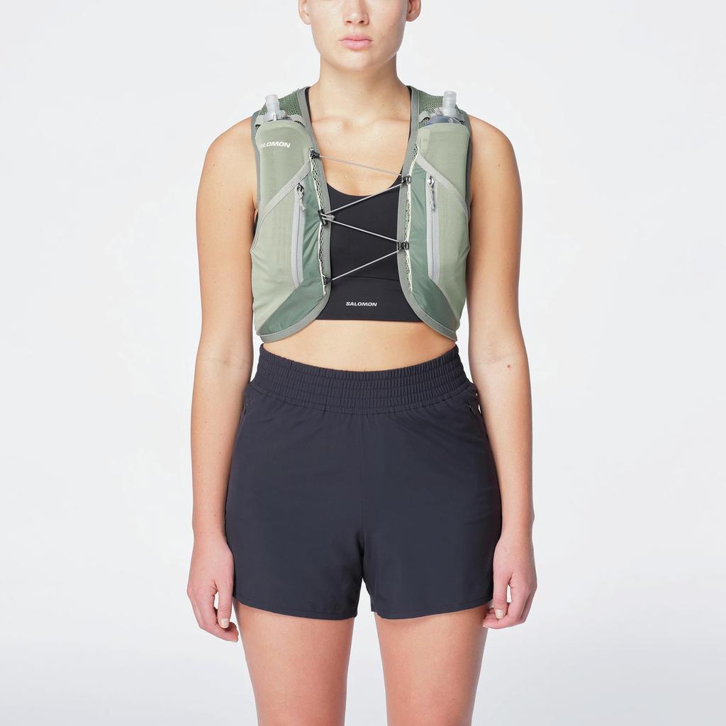 Hydration Backpack ACTIVE SKIN 12 SET LC2177600 Unisex Laurel WASH M [Salomon] Wreath/Lily Pad/ALOE