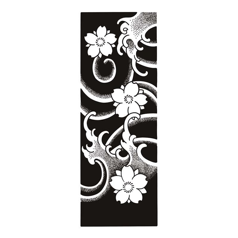 Trendy Cross-Border Waterproof Retro Pinwheel Armlet Tattoo Sticker for Men and Women.