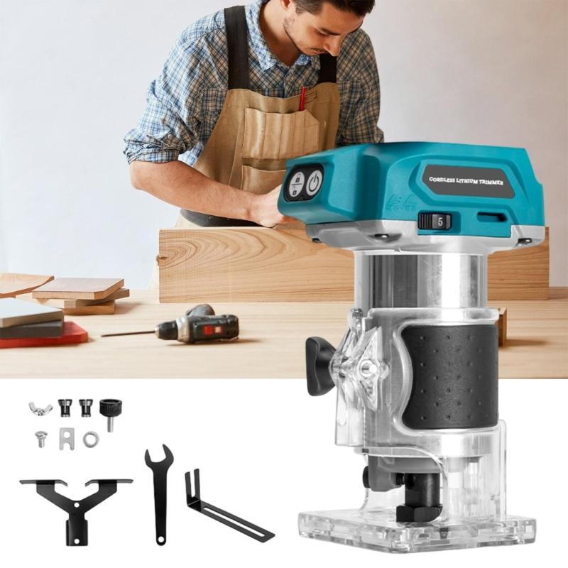 Multi Function Cordless Engraving Machine Featuring Transparent Acrylic Base for Accuracy Wood Carving Trimming and Drilling Tasks