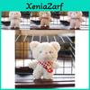 Cuddly Plush Bear Keychain Sweet Rabbit Backpack Decoration Wholesale Gift