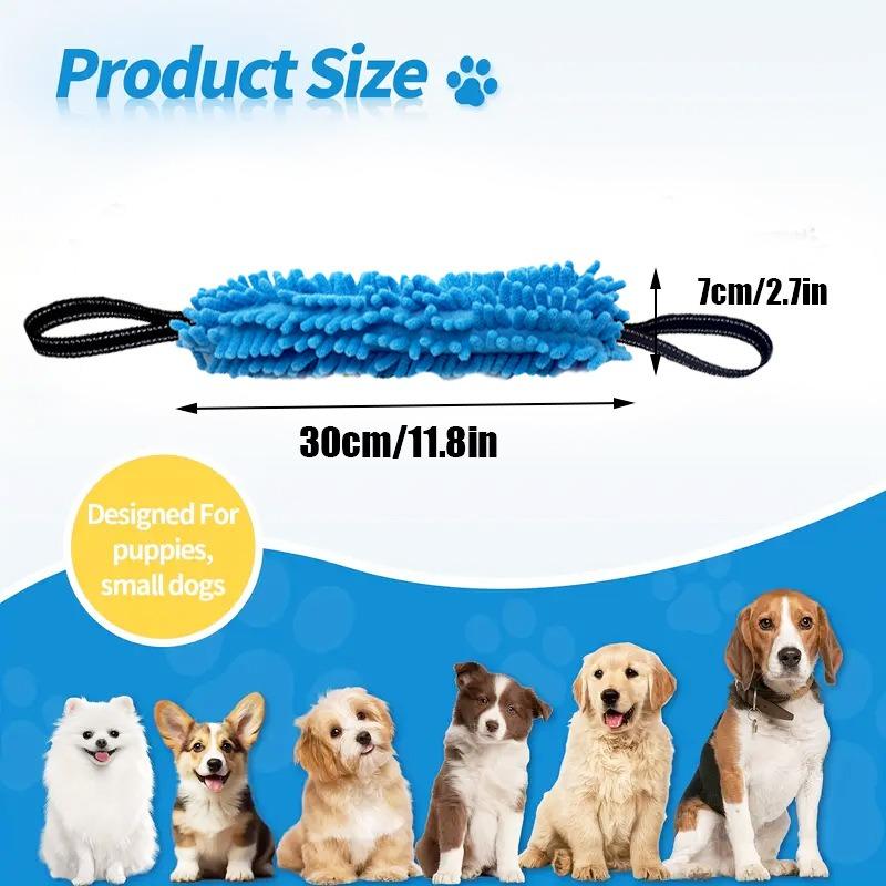Bastone Morso Addestramento Cane Manico Doppio Giocattolo Interattivo Masticare Denti Bastone Addestramento Cane Addestramento Cane Animale Manicotto in Juta Giocattoli per Cani