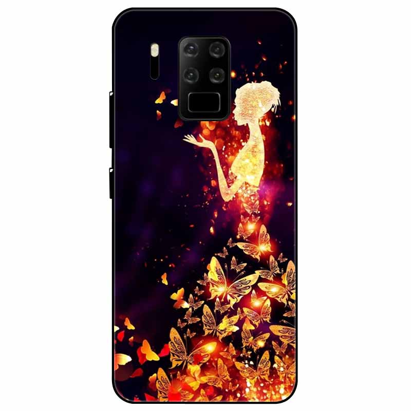 For OUKITEL C18 Pro C21 C21Pro Case Silicone Black Soft Protector Funda Capa for OUKITEL C21 Pro C18 Pro Cover TPU Cartoon Cover