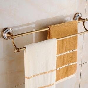 Seturi de Accesorii de Baie din Alamă Masivă Periată Antică Seturi de Feronerie de Baie Europene Produse Ceramice Retro pentru Baie
