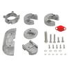 Aluminium Anode Kit 888756Q01 High Strength Rustproof for Mercruiser Alpha 1 Generation 2 Sterndrives