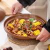 Ceramiczny garnek do zapiekanek Ningzhao podwójnego zastosowania