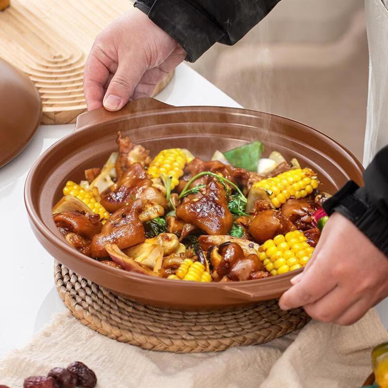 Ceramiczny garnek do zapiekanek Ningzhao podwójnego zastosowania