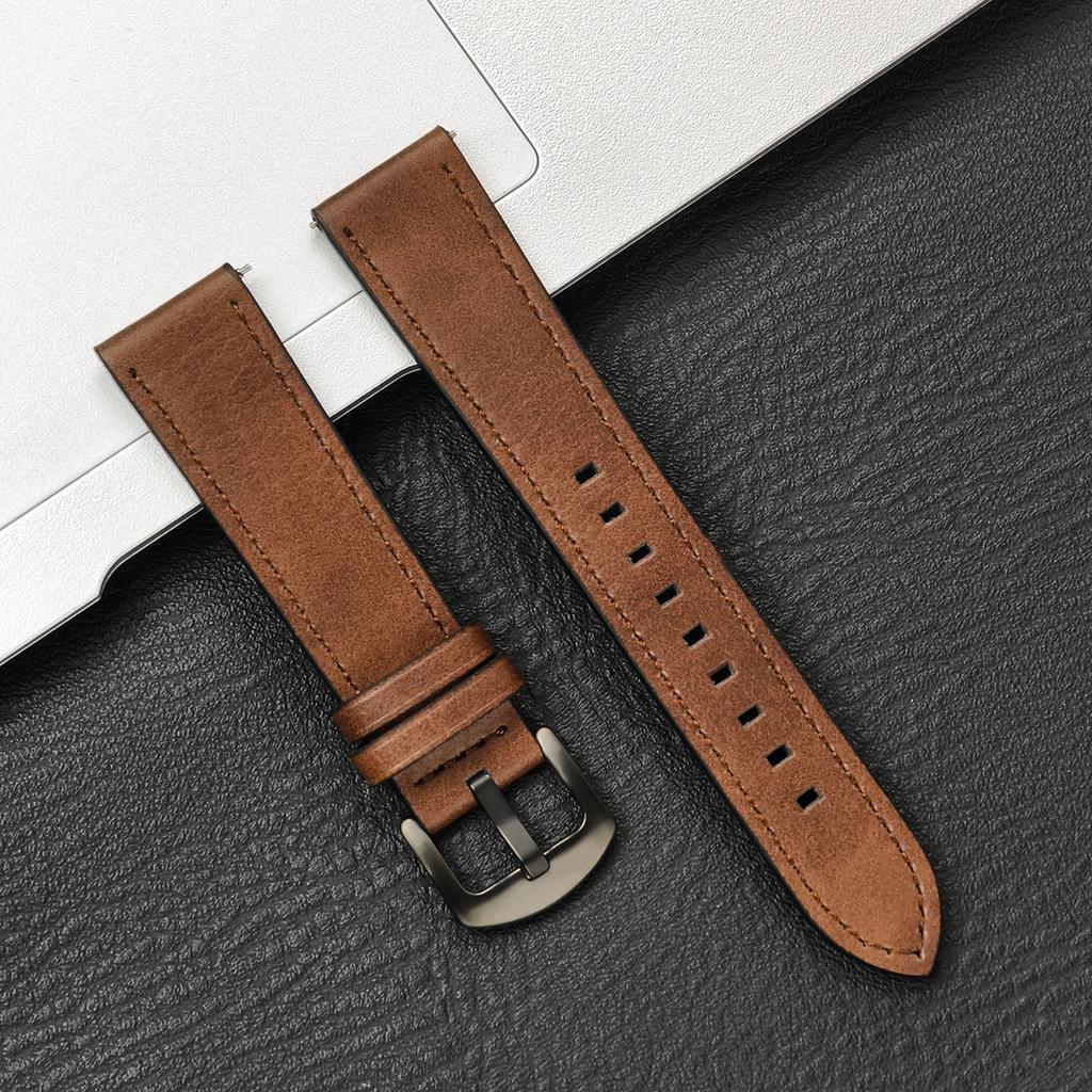 Quick Release Watch Band for Men Women 20mm 22mm Universal Leather Bracelets Watchband Leather Watch Strap Replacement Belt
