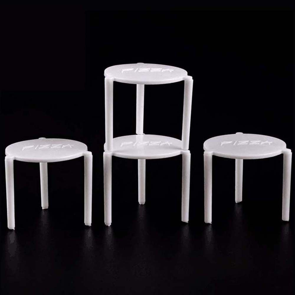 Kitchen Accessories Plastic Pizza Tripods Tables Stands Pizza Packaging Fixed Pizza Boxed Fixed