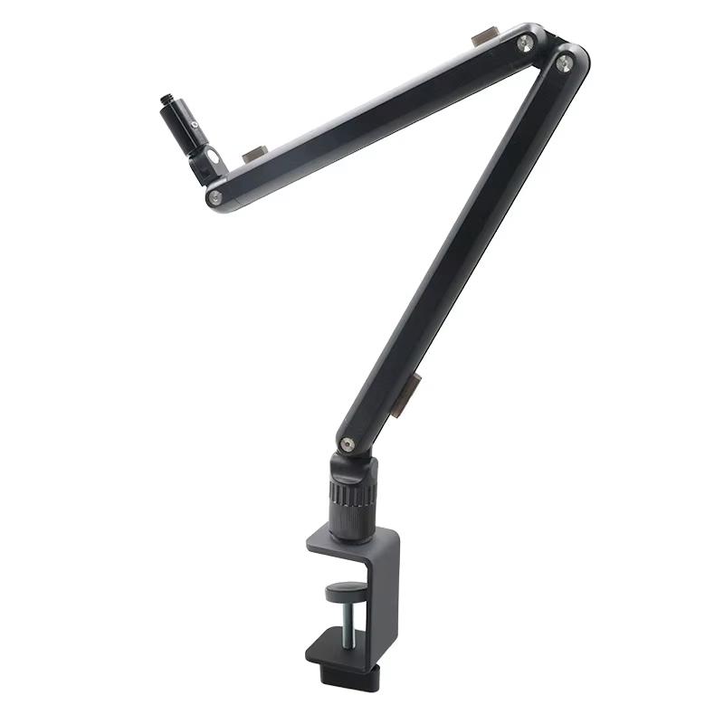 Heavy Duty Aluminum Boom Arm Mic Stand Professional Adjustable Microphone Stand for Podcast Studio Live Streaming