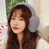 Fluffy Winter Ear Warmers – Foldable Faux Fur Earmuff, 5 Colors, From Korea