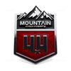 Metal Car Grille Fender Badge Cross-country Mountain 4X4 Emblem For Jeep Grand Cherokee Wrangler Compass Patriot Accessories ALX1