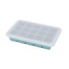 ZISIZ 15-Grid Silicone Ice Cube Tray with Lid