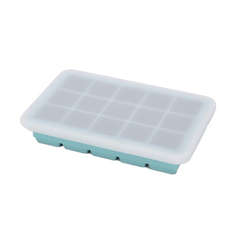 

ZISIZ 15-Grid Silicone Ice Cube Tray with Lid