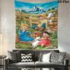 Heidi Wall Tapestry Aesthetic Wall Hanging Printed Fabric Blanket Decorative Tapestries for Bedroom Living Room Home Decor