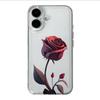 Dark Night Rose Full Coverage Phone Case for iPhone 13 To 17, 16 Pro Max and 15 Pro